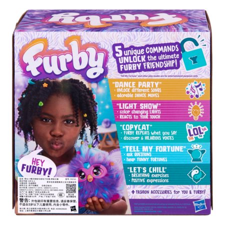 FURBY plīša rotaļlieta Purple, F6743 