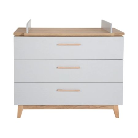 ROBA pārtinamais galds CARO, Light grey/Golden oak, 1731789 