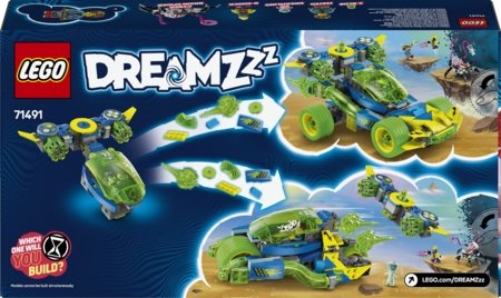 71491 LEGO® DREAMZzz™ Mateo un Z-Blob piedzīvojumu sacīkšu auto 