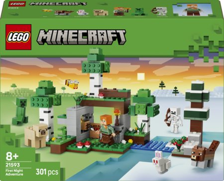 21593 LEGO® Minecraft® Pirmais nakts piedzīvojums 