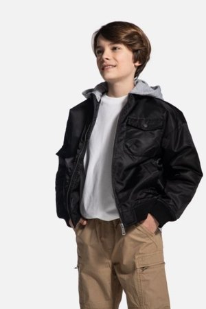 COCCODRILLO jaka OUTERWEAR BOY JUNIOR, melns, WC5152701OBJ-021-164, 164 cm 