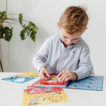 TOTUM PAW PATROL radošais komplekts - Sticker By Number Book, 721159 