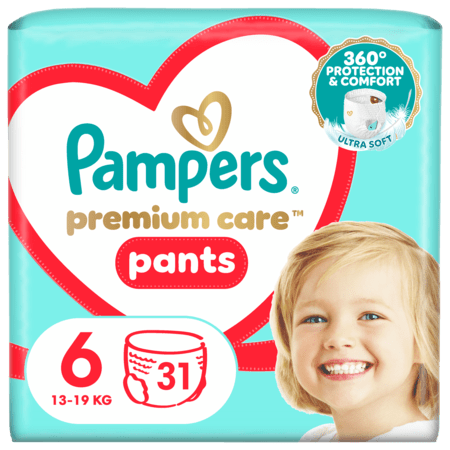 PAMPERS Premium autiņbiksītes 6.izmērs, 31gab., 81750550 81750550