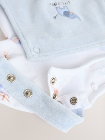 NEXT bodijs ar garām piedurknēm + kombinezons, Q96668, 74 cm 