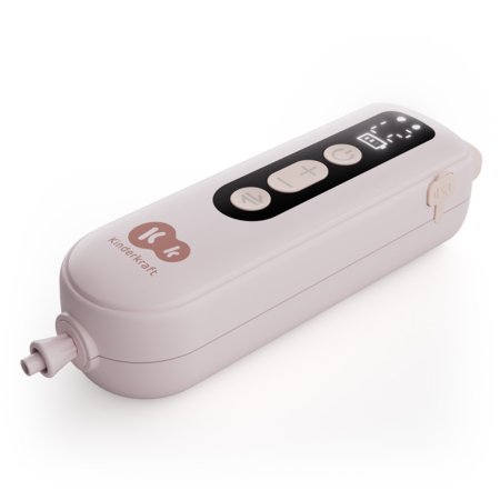 KINDERKRAFT pārnēsājamais dubultais elektriskais krūts sūknis GENTLEFLOW, pink, KEGEFL00PNK0000 