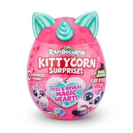 RAINBOCORNS plīša rotaļlieta ar aksesuāriem Kittycorn, 9259 9259