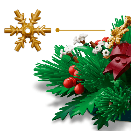 40743 LEGO® Ziemassvētku galda dekorācija 