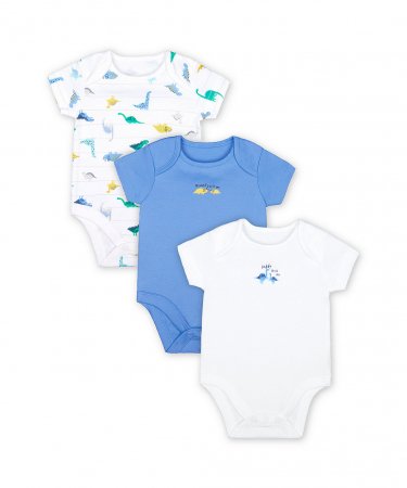 MOTHERCARE bodijs ar īsam piedurknēm, 3 gab., VD689 402745