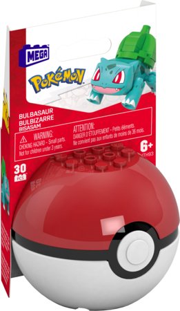 MEGA CONSTRUX POKEMON Evergreen Poke bumba sortiments, GFC85