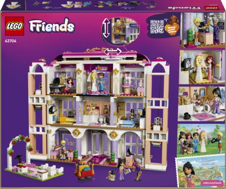 42704 LEGO® Friends Hārtleikas pilsētas viesnīca Grand Hotel 