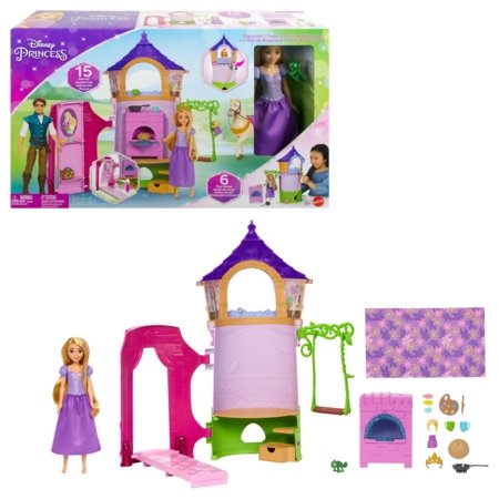 DISNEY PRINCESS Rapunzel tornis, HLW30 HLW30