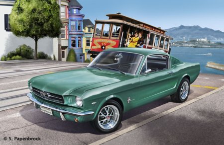 REVELL auto modelis 1965 Ford Mustang 2+2 Fastback, 67065 