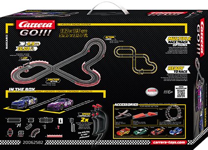 CARRERA GO trases komplekts NASCAR, 20062582 