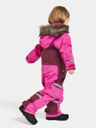 DIDRIKSONS ziemas kombinezons BJÄRVEN 3, rozā, 505466-322, 140 cm 