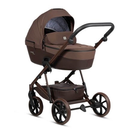 TUTIS universāli ratiņi VIVA 6+ ESSENTIAL 2/1, Espresso, 1612067 