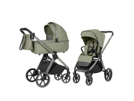 CARRELLO universāls ratiņi OMEGA 2IN1, Tropical green, CRL-6531 