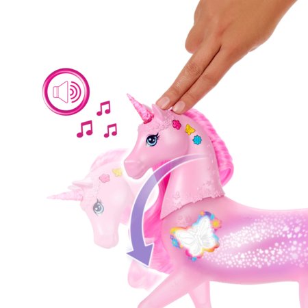 BARBIE Dreamtopia vienradzis ar gaismiņu un skaņu spēli, JCP78 
