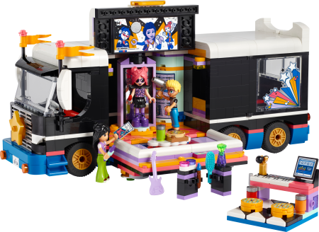 42619 LEGO® Friends Popzvaigžņu Mūzikas Tūres Autobuss 