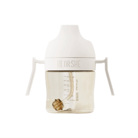 HEORSHE ūdens pudele DENTAL CARE, 210 ml., 6 m.+, White