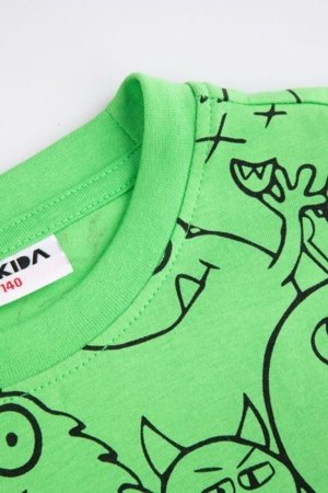 MOKIDA t-krekls MOKIDA COLLECTION BOY, zaļš, ZM5143206MCB-011-104, 104 cm 