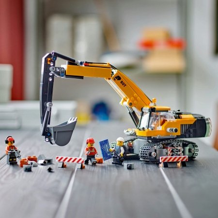 60420 LEGO® City Big Vehicles Dzeltens ekskavators 