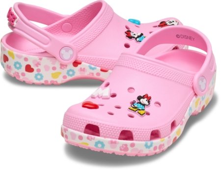 CROCS krokši MICKEY FRIENDS MINNIE krāsaini, 211147-90H 35 izmērs 