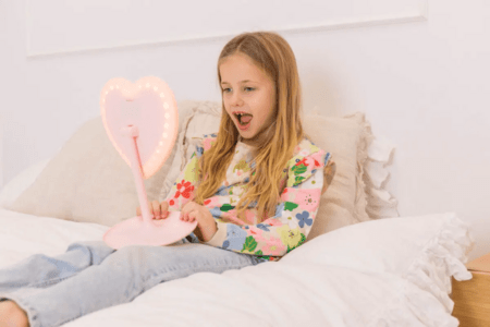 INNOGIO spogulis GIOperfect Pink Heart, GIO-758HEART 