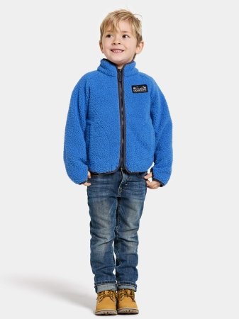 DIDRIKSONS flīsa jaka GIBBS 2, zils, 505577-435, 130 cm 