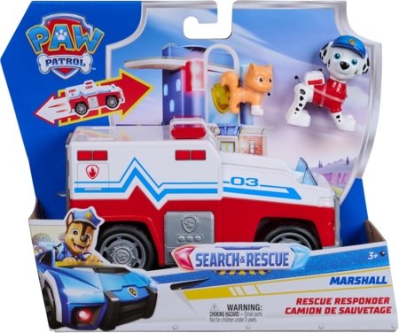 PAW PATROL transportlīdzeklis Search & Rescue Marshall, 6074776 