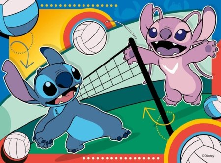 RAVENSBURGER PUZZLE puzļu komplekts Disney Stitch, 12/16/20/24 gab., 12004106 1 