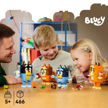 11217 LEGO® Bluey No klucīšiem būvēta Bluey ģimene 