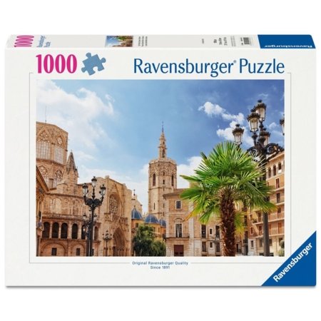 RAVENSBURGER PUZZLE puzle Santa Marijas laukums, Valensija, 1000 gab., 12001915 2 
