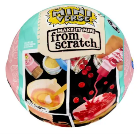 MGA'S MINIVERSE mini desertu gatavošanas komplekts, asort., 546849 