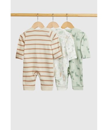 MOTHERCARE zīdaiņu kombinezons, 3gab., HD784 80 