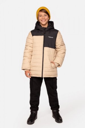 COCCODRILLO vējjaka OUTERWEAR BOY KIDS, bēša,  ZC3152110OBK-002 