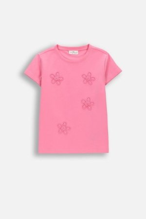 COCCODRILLO t-krekls ar īsam piedurknēm, rozā, WC6143202FGK-007-104 