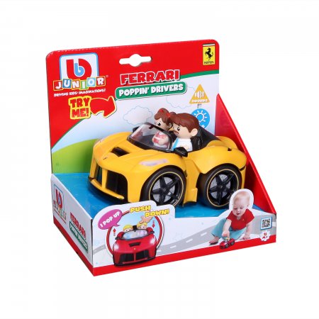BB JUNIOR car Ferrari Poppin' Drivers, 16-81006 16-81006