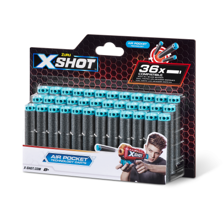 XSHOT šautriņas Dart Refill, 36 gab., 3618 3618