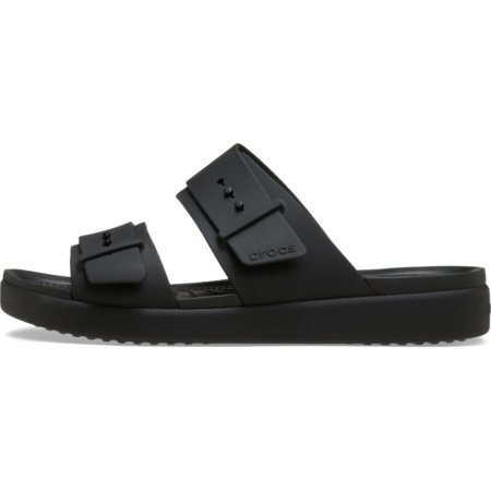 CROCS sandales BROOKLYN BUCKLE LOW melni, 211215-001 38,5 izmērs 