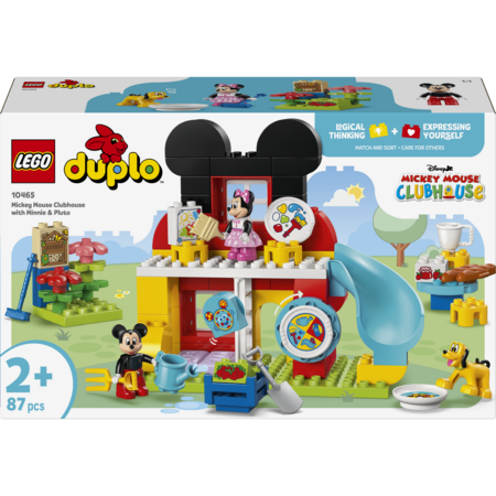 10465 LEGO® DUPLO® │Disney Mikipeles atpūtas klubs ar Minniju un Pluto 