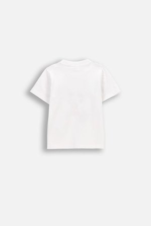 COCCODRILLO t-krekls ar īsam piedurknēm, balti, 