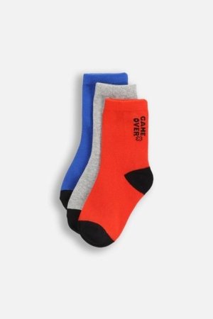 COCCODRILLO zeķes SOCKS BOY, krāsains, cm 
