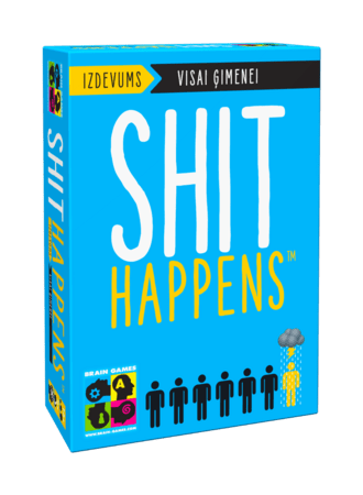 BRAIN GAMES spēle Shit Happens Family Edition LV, GOL#SHFLV 