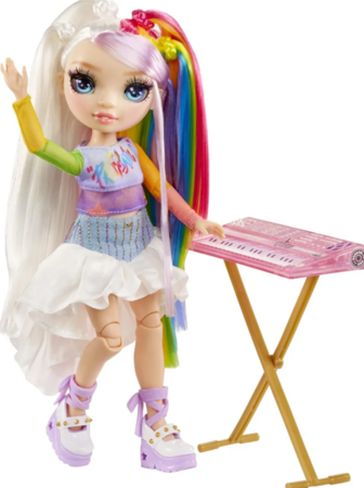 RAINBOW HIGH ģitāriste Bella Parker lelle, asort., 565208 