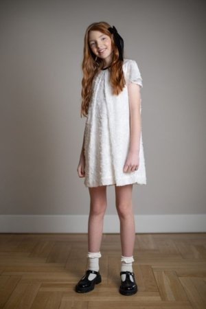 COCCODRILLO kleita, balta, WC6128203EJG-001-152, 152 cm 