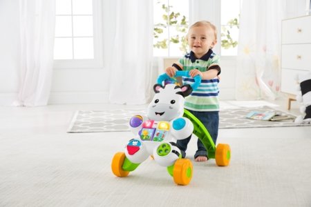 FISHER-PRICE zebra ar skaņām - mani pirmie soļi, GGK38 DLD80