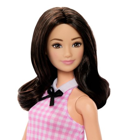 BARBIE Fashionistas lelle rūtainā kleitā, HRH21 