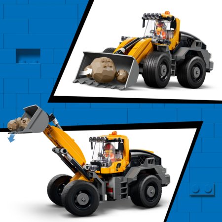 60494 LEGO® City Pašizgāzējs un frontālais iekrāvējs 
