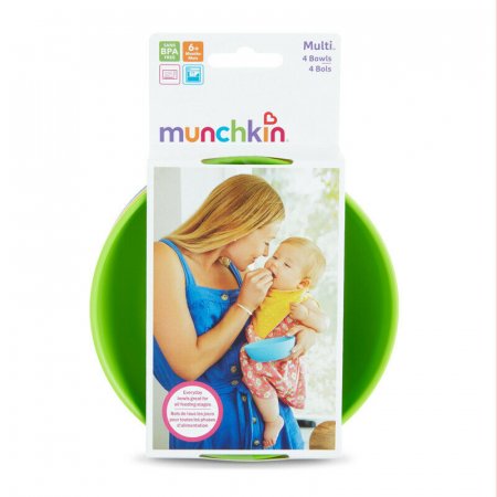 MUNCHKIN Modern Multi bļodas,  6m+, 4 iepakojumā, 05176002 5176002