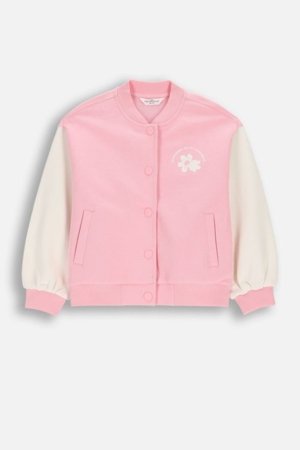 COCCODRILLO džemperis ar rāvējslēdzēju, rozā, WC6132201FGK-033-116 